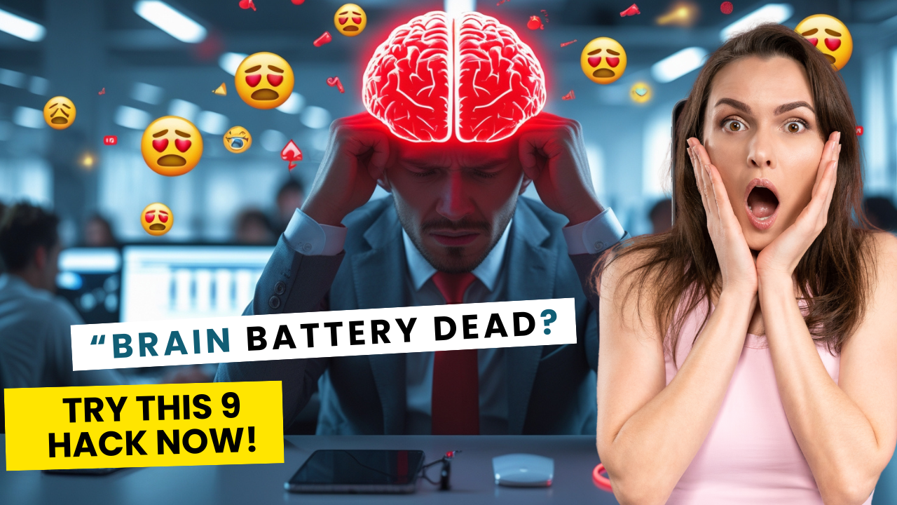 Mental Health Recharge: Your Brain Is Like a Phone Battery – 9 Powerful Ways to Instantly Boost It